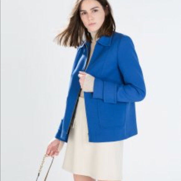 Last drop❗️blue Zara jacket - Picture 5 of 8